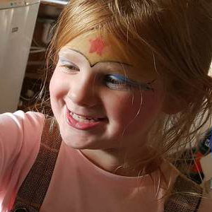 Face paint Caterpillar