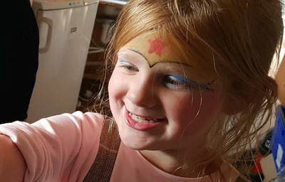 Face paint Caterpillar