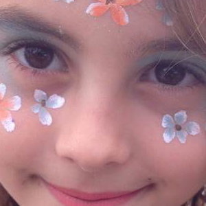 Face paint Flowers 2