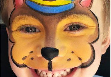 Face paint Paw Patrol 1