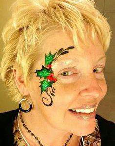 Face paint Holly eye