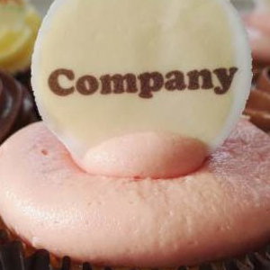 Corporate logo cakes