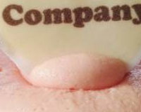 Corporate logo cakes