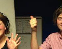 james and erin at radio