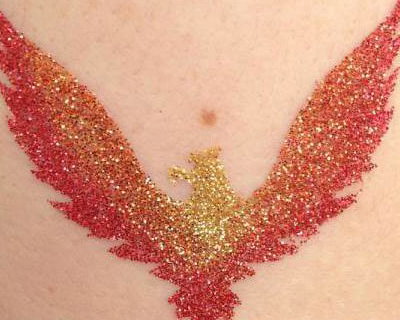 Eagle Glitter Tattoo