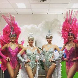 Showgirls on 8 out of 10 cats with Jimmy Carr