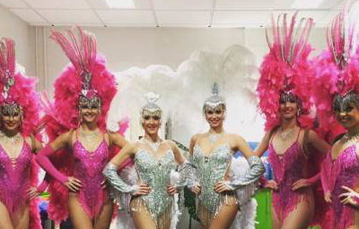 Showgirls on 8 out of 10 cats with Jimmy Carr