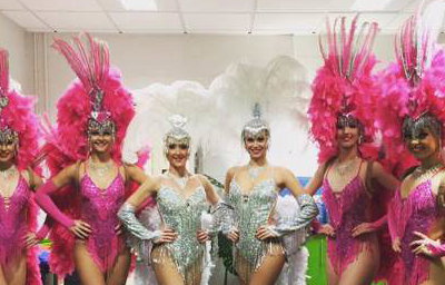 Showgirls on 8 out of 10 cats with Jimmy Carr