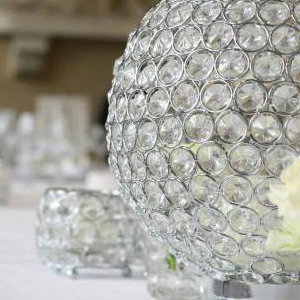 Crystal Globe Centrepiece