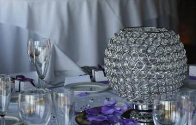 25cm Low Crystal Globe