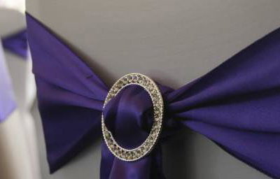 Satin Sashes and Brooches