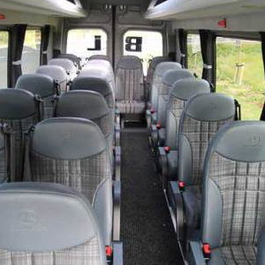 Exec minibus interior