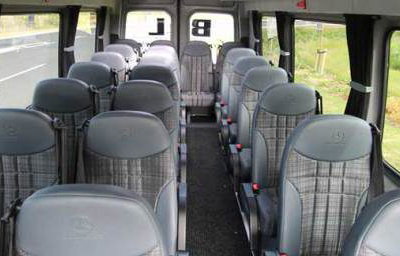 Exec minibus interior