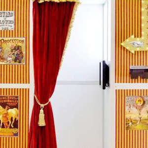 The stunning Vintage Circus Booth