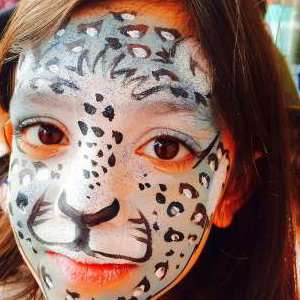 White leopard