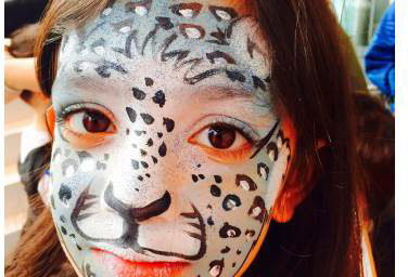 White leopard
