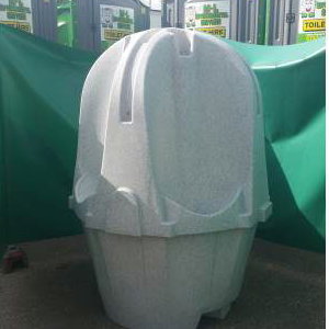 4 Man Urinal Close Up