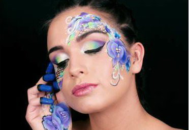 Orchid Facepaint & Makeup