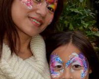 Mother & Child Flowery Princess Facepainting 