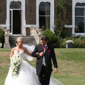 house bride & father 11
