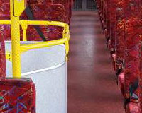 upstairs interior of our 100 seater bus/coach L305
