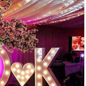 Light up Initials