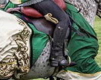 012 Cavalry of Heroes Medieval Jousting Knights on Horseback at Usk Show Monmouth Larry Weaver Photos