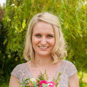Bridesmaid Hand Tied