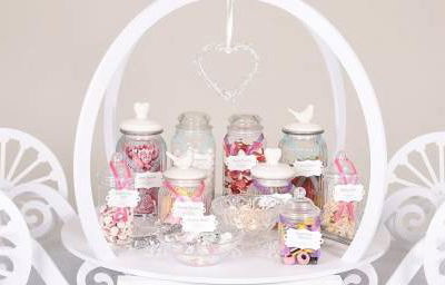 Candy Carriage: Can also be used as a cake display