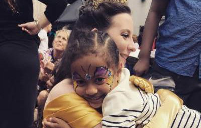 Princess hug