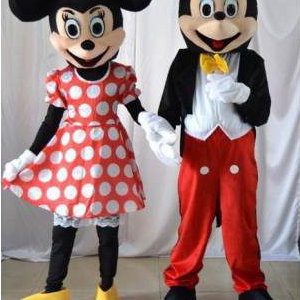 Mickey and minnie mouse