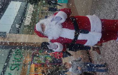 Santa Snow 
