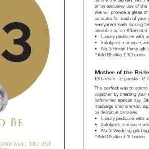 Bride to Be Packages