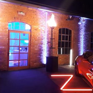 Aston Martin Car Launch - Gas Flamebeaux's - Core Event Hire.jpg