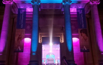 Ashmoleun Museum Oxford - Outdoor Lighting - Core Event Hire.jpg