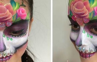 Girly skull design - Design'a Face