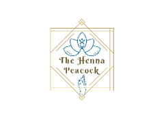 The Henna Peacock logo