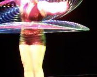 Lisa T hula hoop
