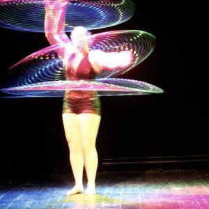 Lisa T hula hoop