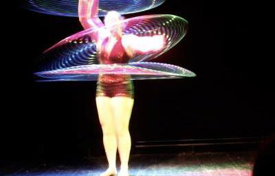 Lisa T hula hoop