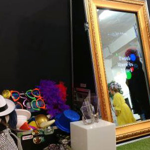 London Fashion Week Magic photo mirror 4
