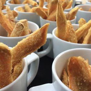 Sweet potato chips