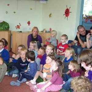 Bugfest pre-school with parents