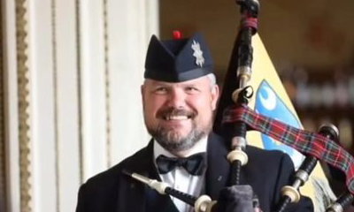 Andrew Paton, Highland Bagpiper
