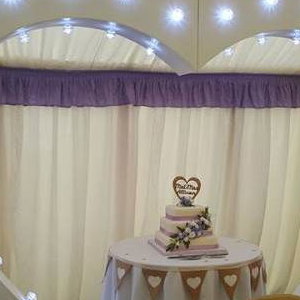 Cake Table & Heart