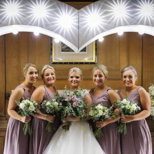 Stunning Heart & Bridal Party