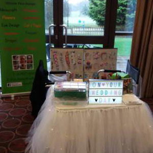 wedding set up