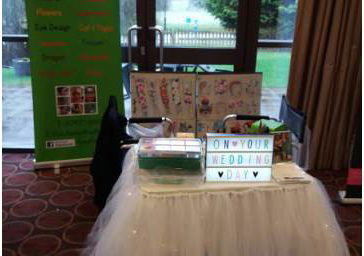 wedding set up