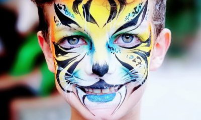 Tick Boom Face Painting