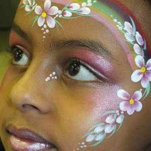 Rainbow flowers